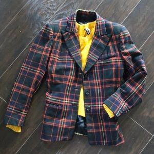 Vintage wool, lined blazer